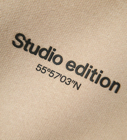 Name It Sweatshirt - NmmBrody - Reines Kaschmir m. Schwarz