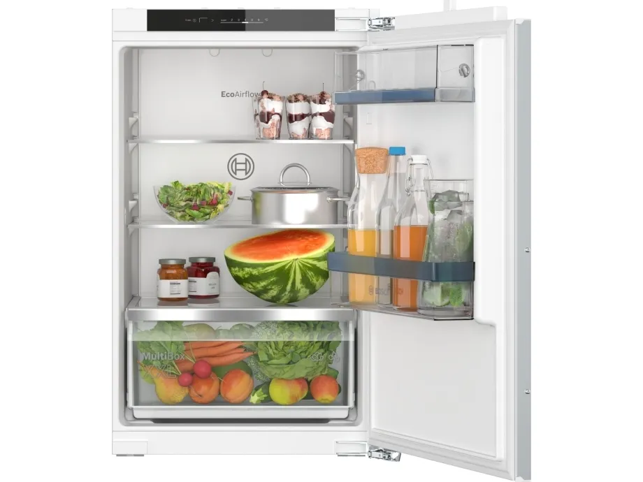 Bosch Serie | 4 KIR21VFE0 - Køleskab - til indbygning - niche - bredde: 56 cm - dybde: 55 cm - højde: 88 cm - 136 liter - Klasse E
