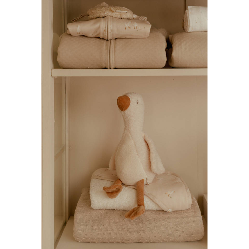 Little Dutch Newborn Naturals knuffel Little Goose - 25 cm