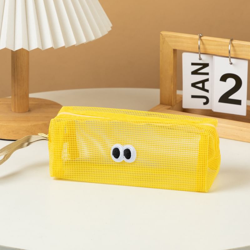 Parundele - Cartoon Eye Mesh Etui