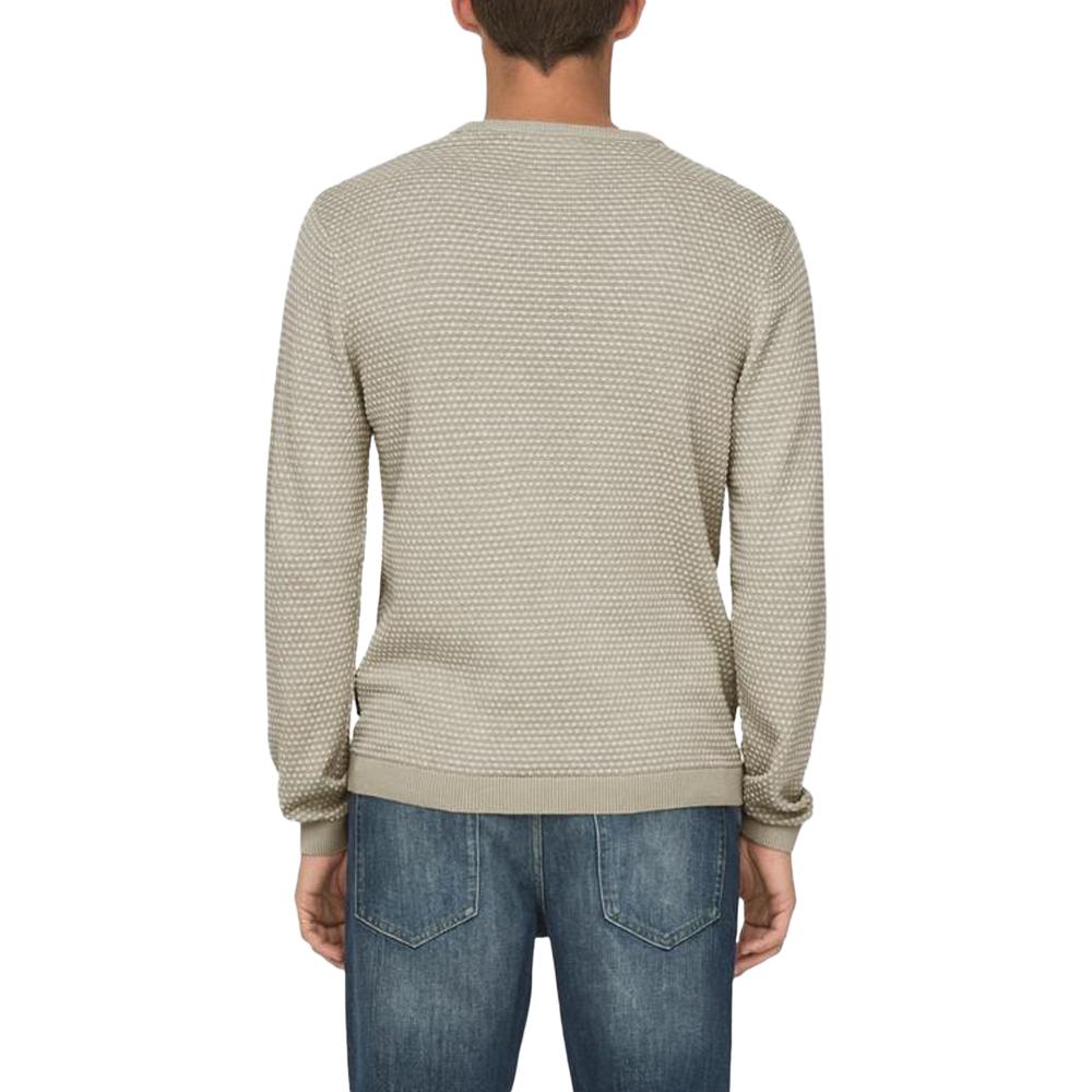 Only & Sons Pull Beige Homme Only & Sons Tapa Reg 12