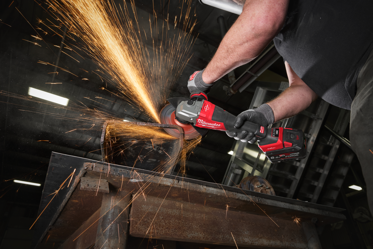 Milwaukee M18 FHSAGO180VXPDB2-0X 18V Li-ion accu haaske slijper body in HD Box - 180mm