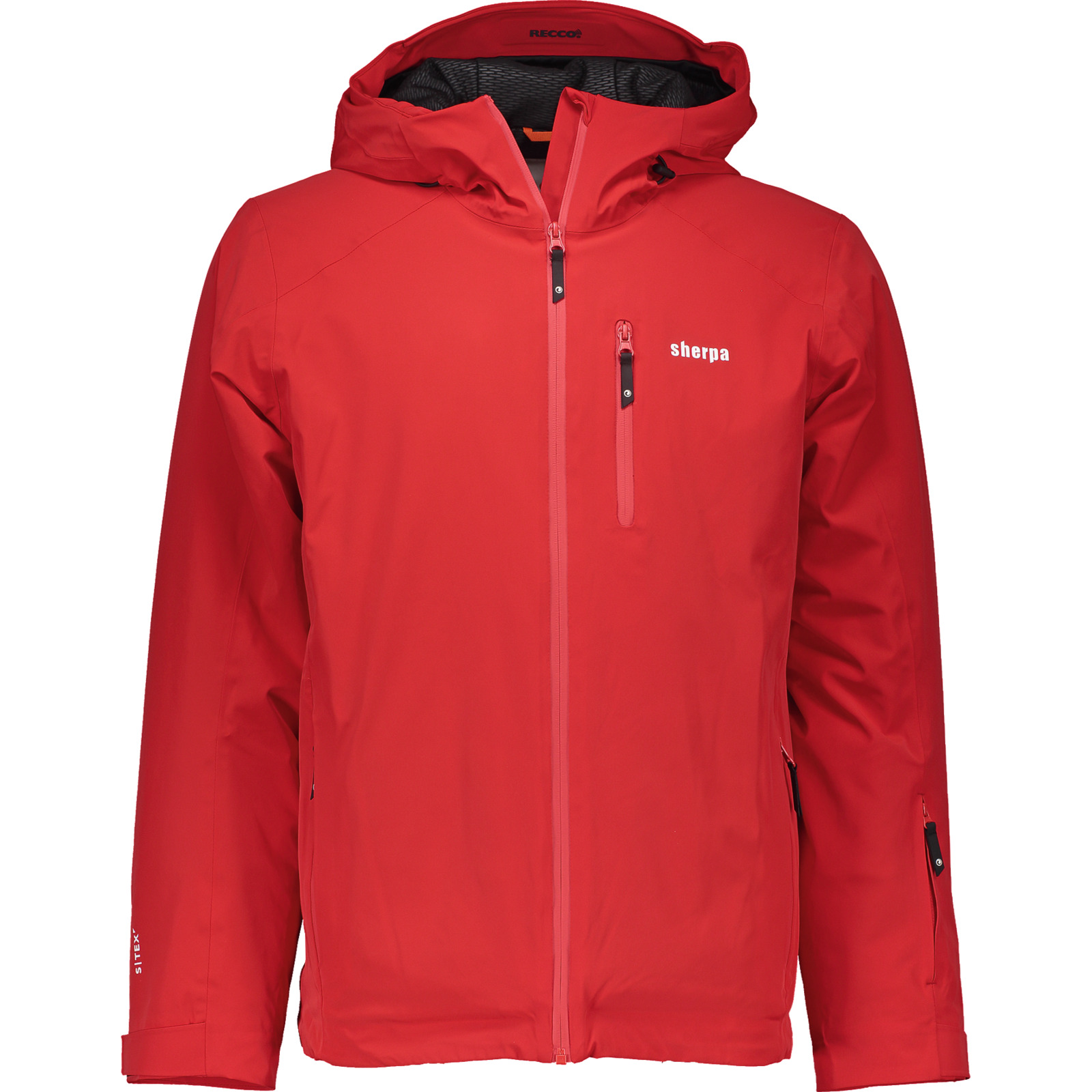 Sherpa Herren-Skijacke Godawari XXL, rot