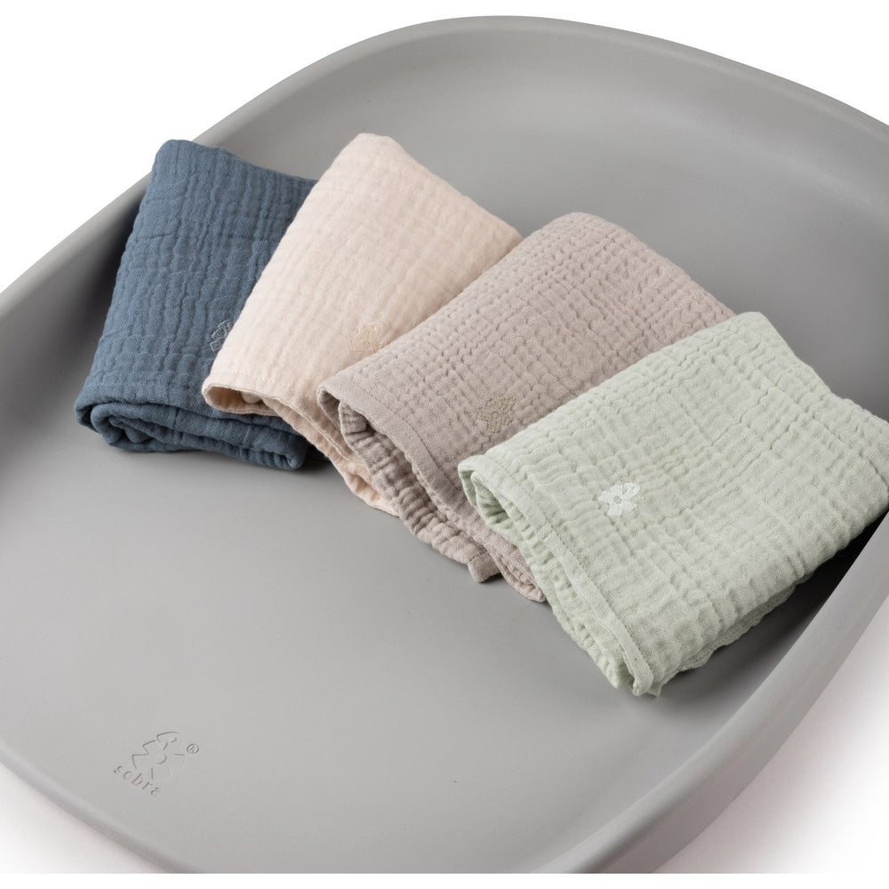 Køb Sebra Rose Pusleunderlag 6-lags 2-Pak Muslin