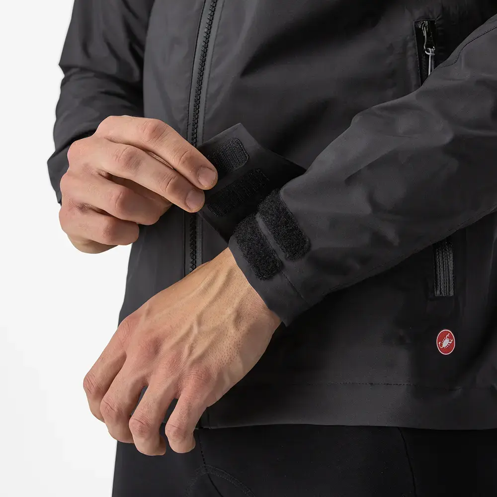 Castelli Trail GT Fietsjack Donkergrijs Heren
