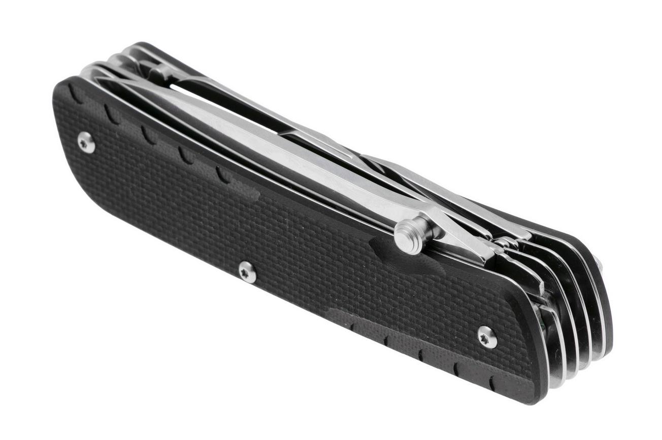 Ruike LD42-B Trekker zakmes, zwart