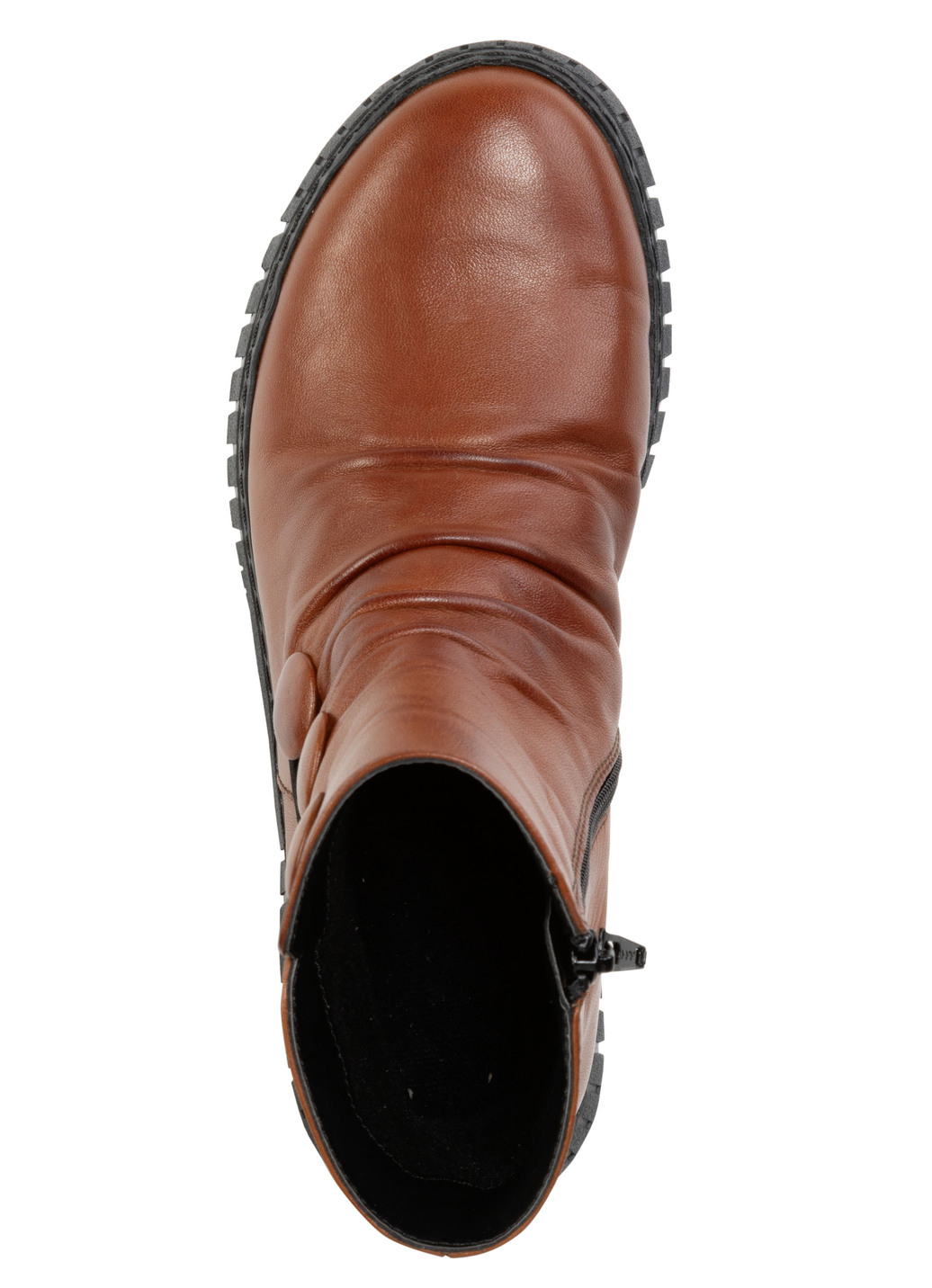 Gemini Stiefelette mit Raffung und dekorativen Knöpfen