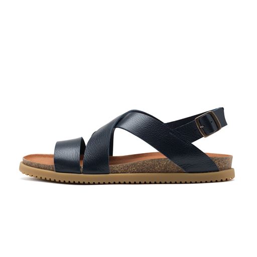 Nature Martha Sandaler, Navy, 36