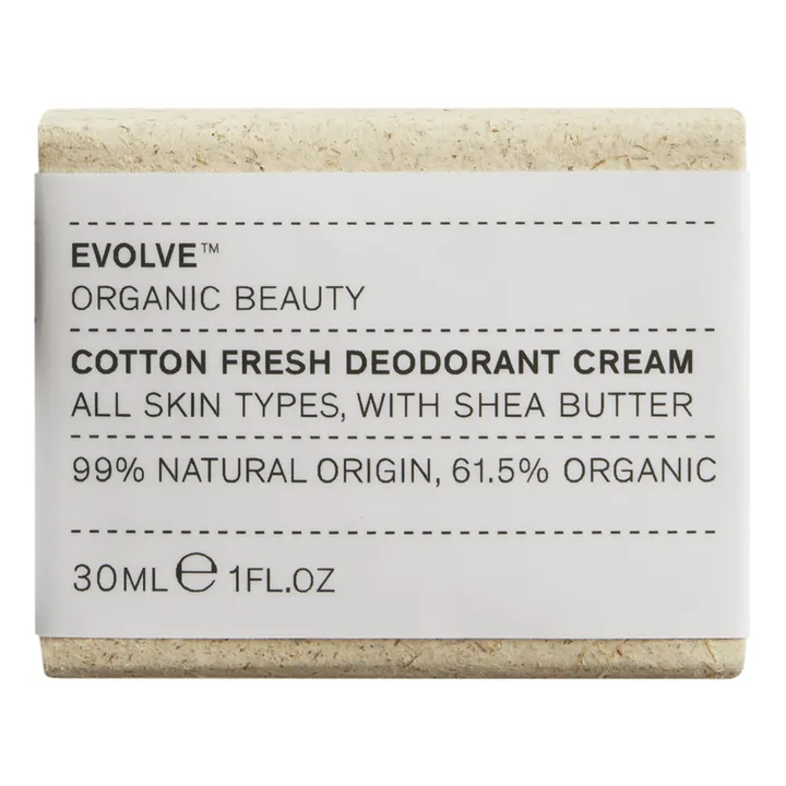 Evolve Déodorant naturel en crème Cotton Fresh - 30 ml