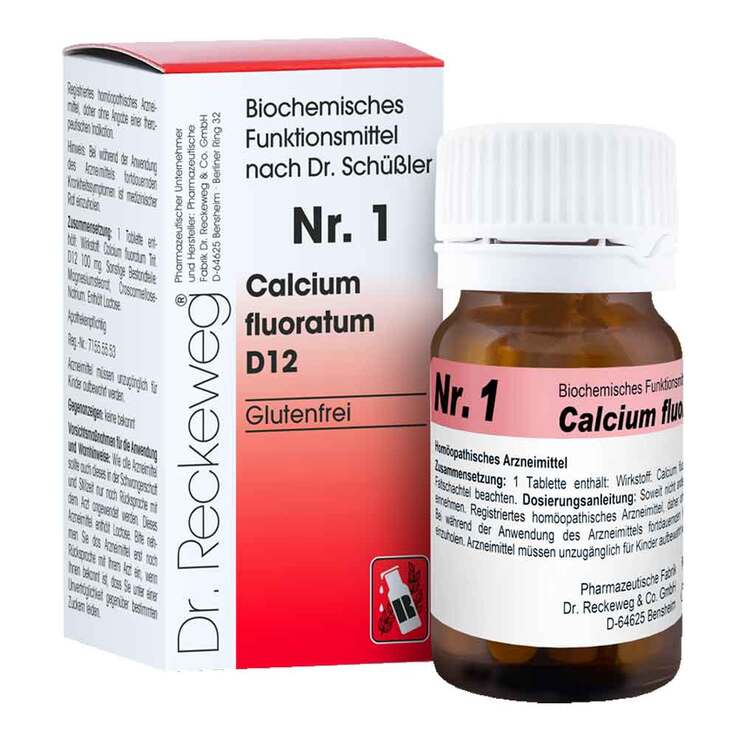 Biochemie 1 Calcium fluoratum D12 Tabletten, 200 St