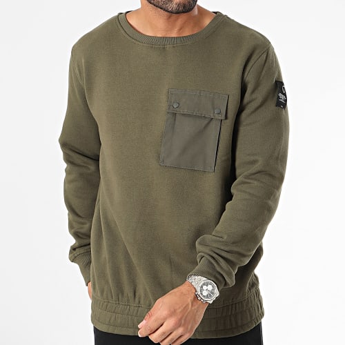 Sweat Crewneck Vert Kaki