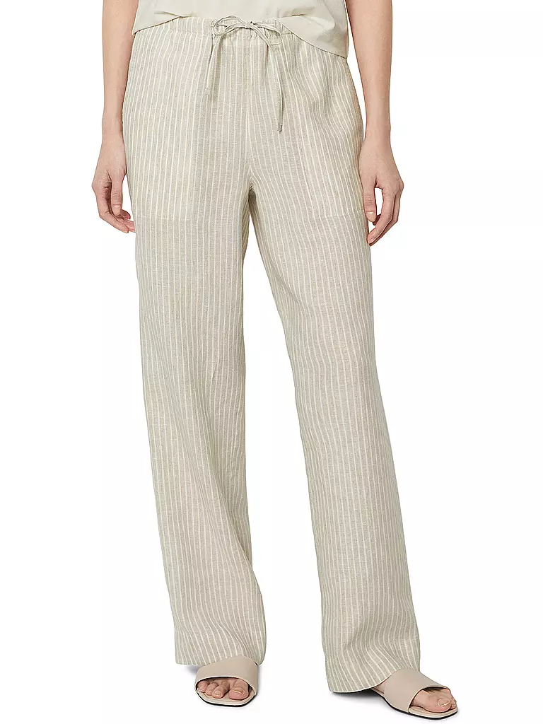 MARC O'POLO Leinenhose  beige