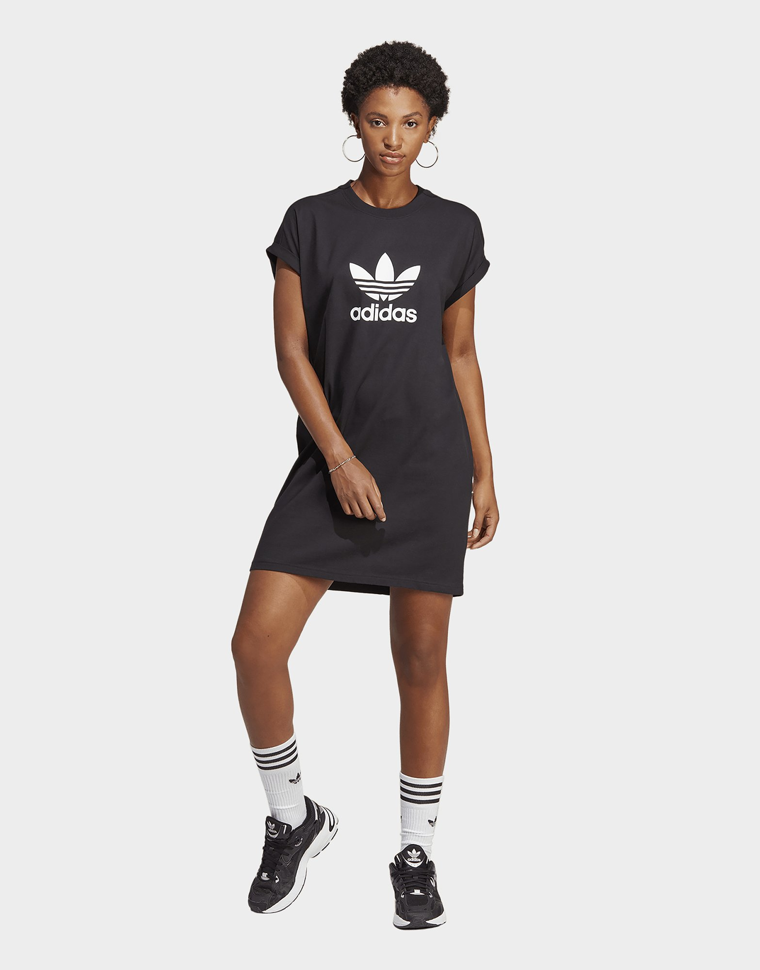 adidas Originals Robe t-shirt Trèfle Adicolor Classics