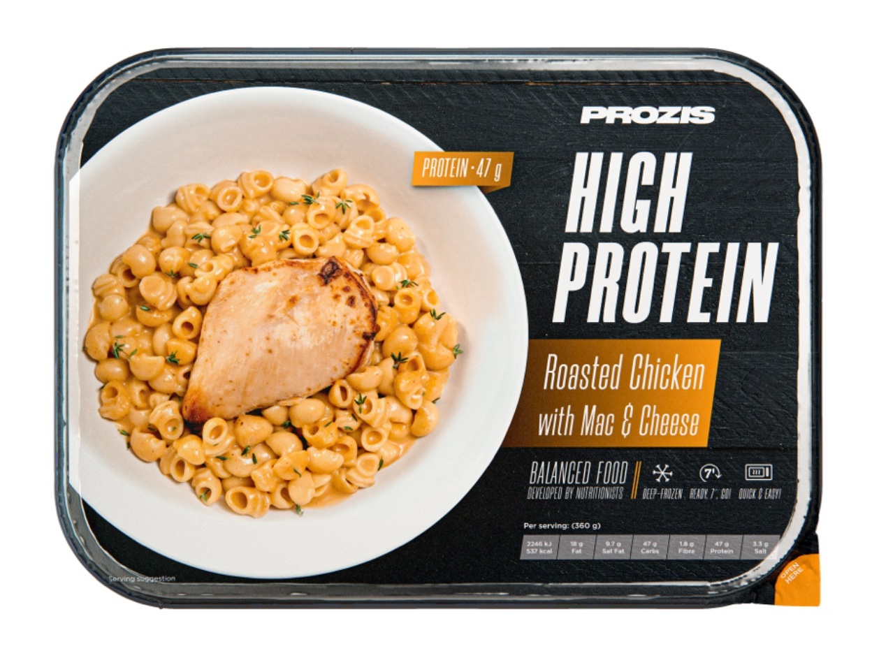 REFEIÇÃO HIPERPROTEICA PROZIS FRANGO MAC&CHEESE 360 G