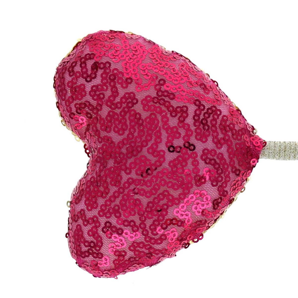 Baguette magique coeur sequins bicolore Mercredi et Patati