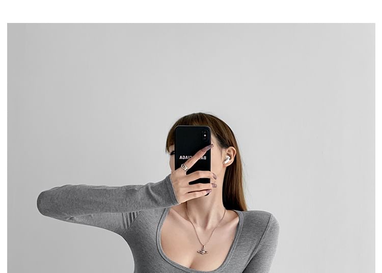 Shira - Maxi T-shirtjurk met strikceintuur en vierkante hals in 5 kleuren