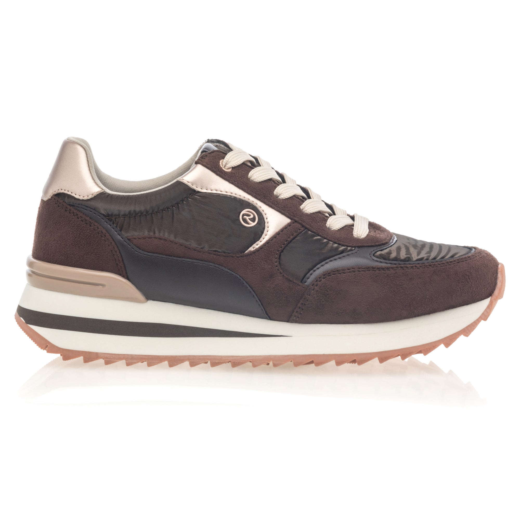 Baskets basses Femme marron