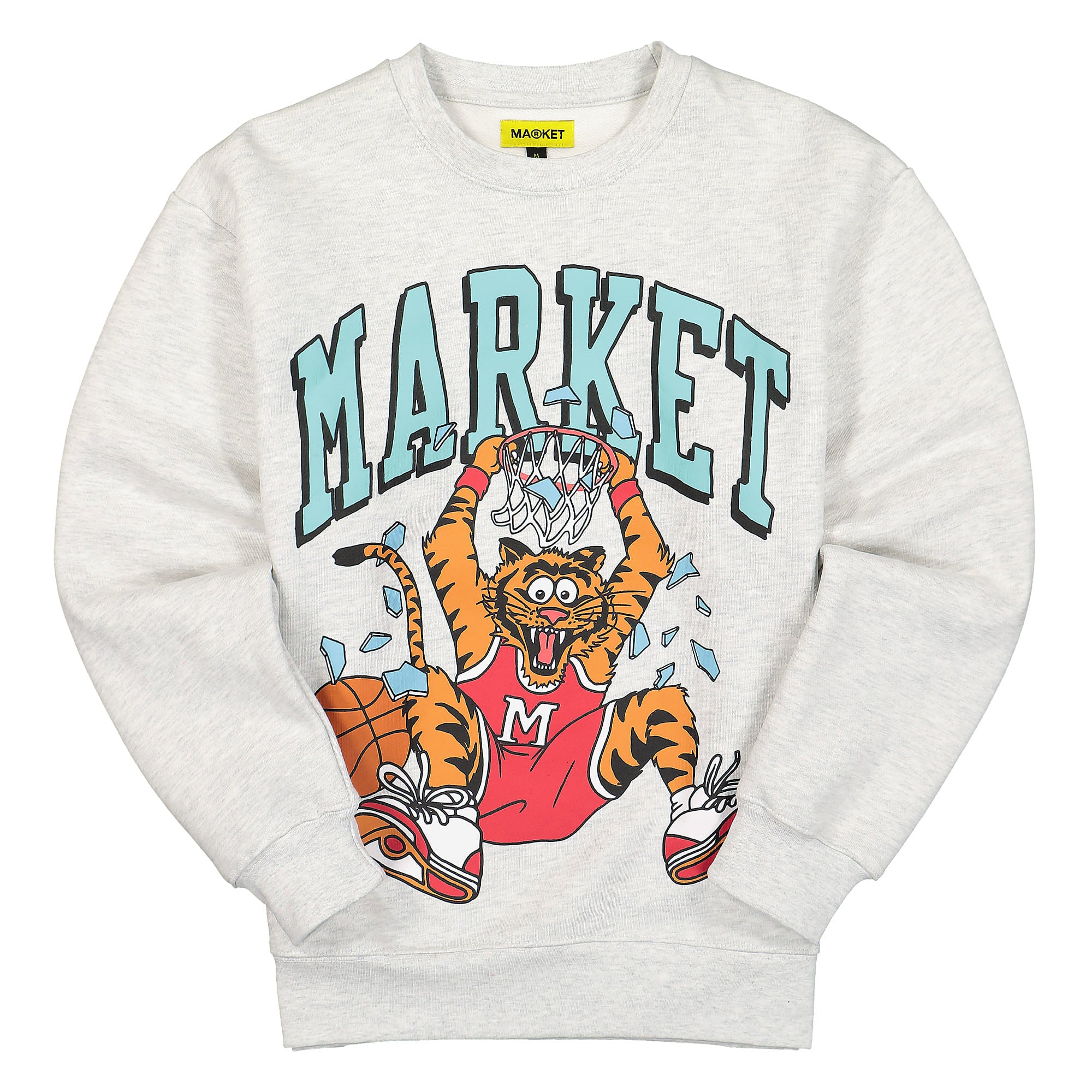 Market<br>Dunking Cat Crewneck Sweatshirt