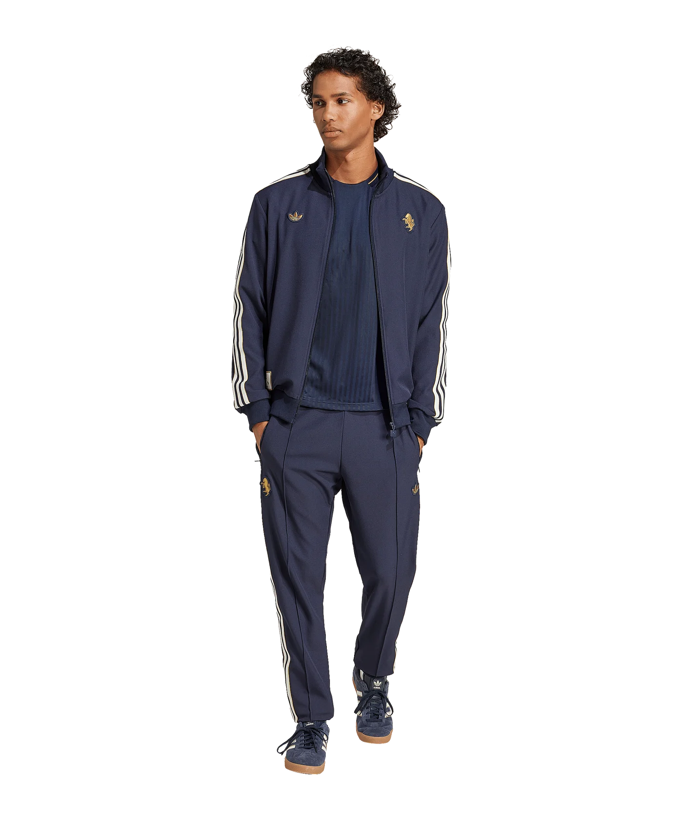 adidas FC Juventus Turin Trainingshose Blau