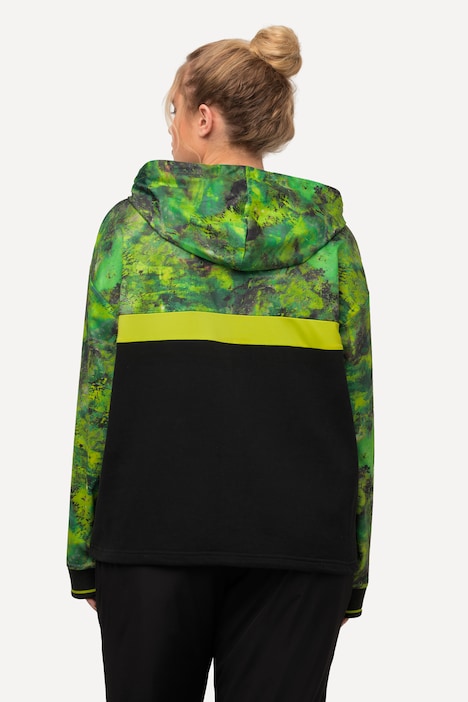 Hoodie, schnelltrocknend, Kapuze, Tunnelzug, Langarm