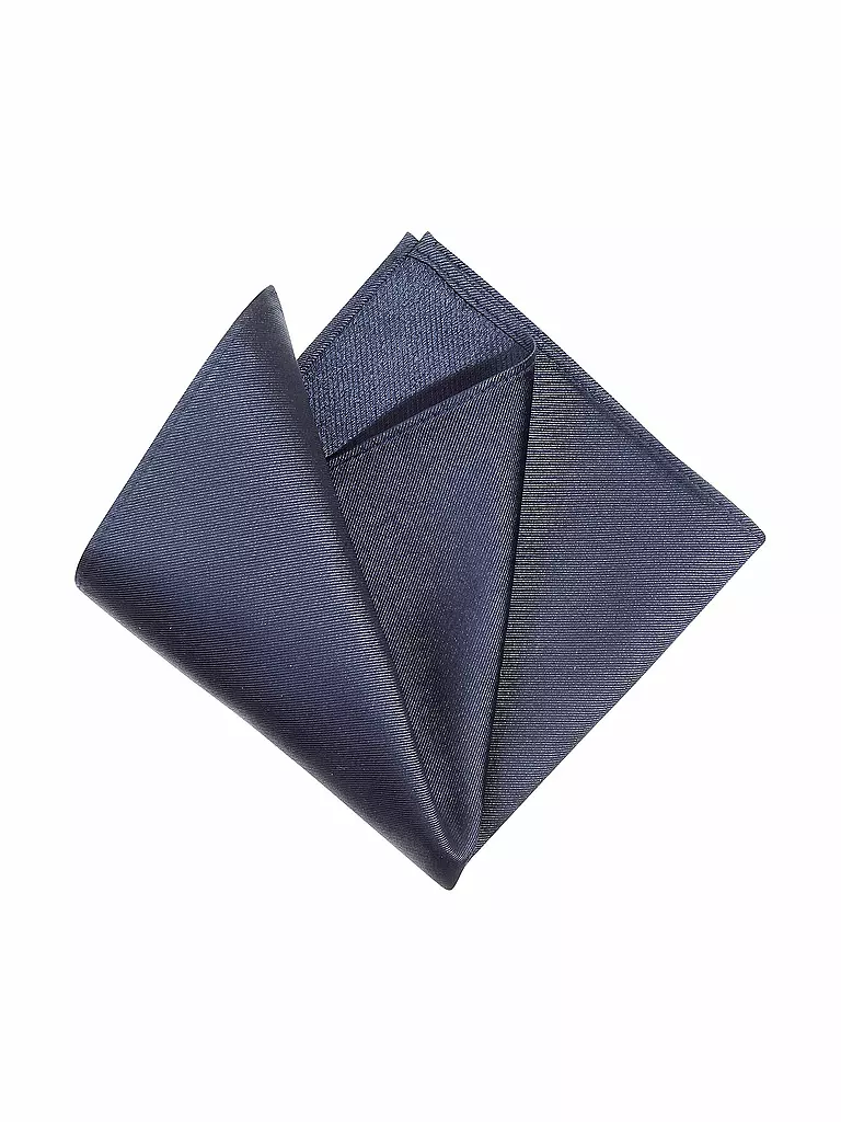 SEIDENFALTER Stecktuch  blau