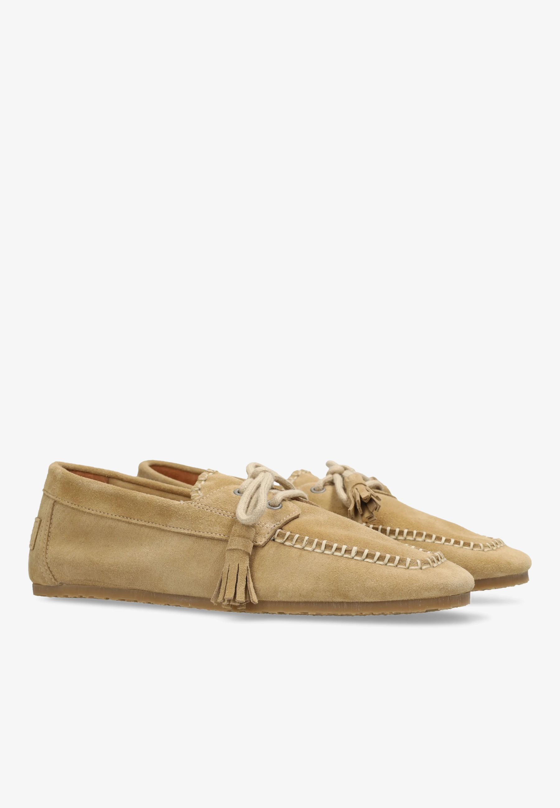 CISKA MOCCA Moccasin suede Beige
