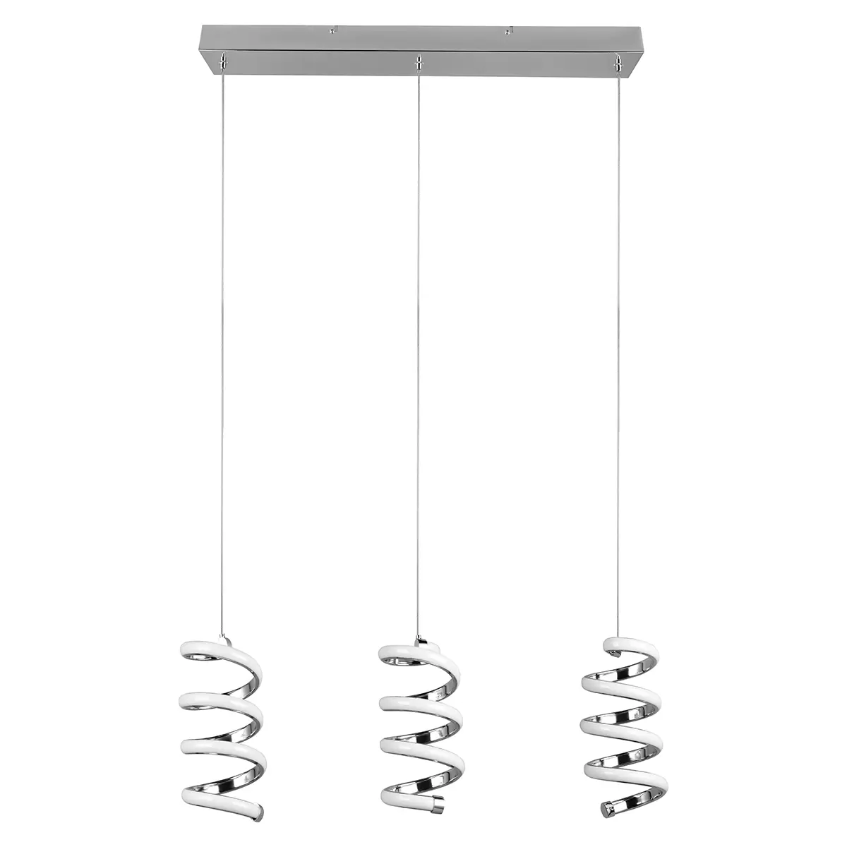 LED-Pendelleuchte Laola Silber