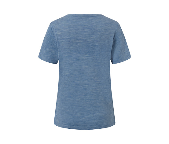 Funktionsshirt mit Merinowolle, dunkelblau