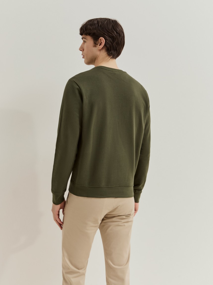 Sweatshirt de algodão