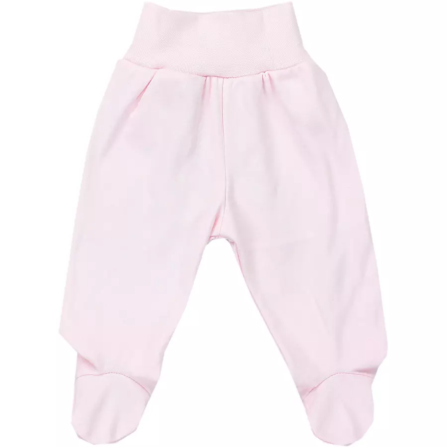 TupTam Baby Hose mit Fuß 5er Pack rosagelb