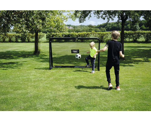EXIT Maestro voetbaldoel 180x120x60 cm zwart