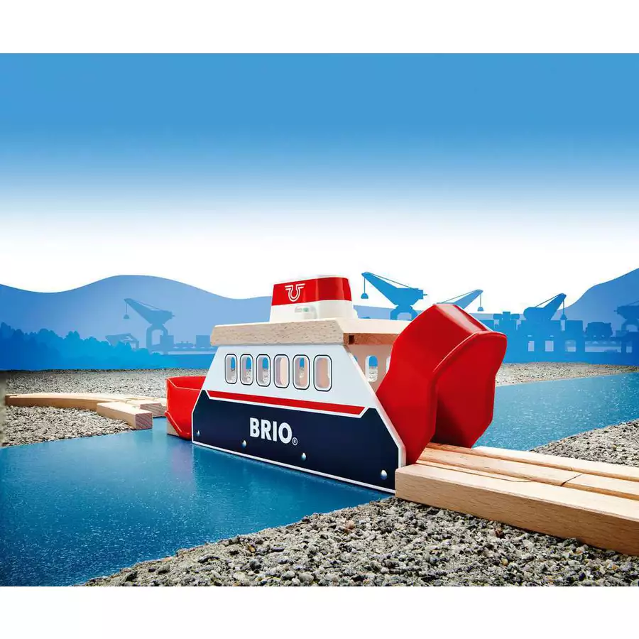 Brio Light&Sound Fähre bunt