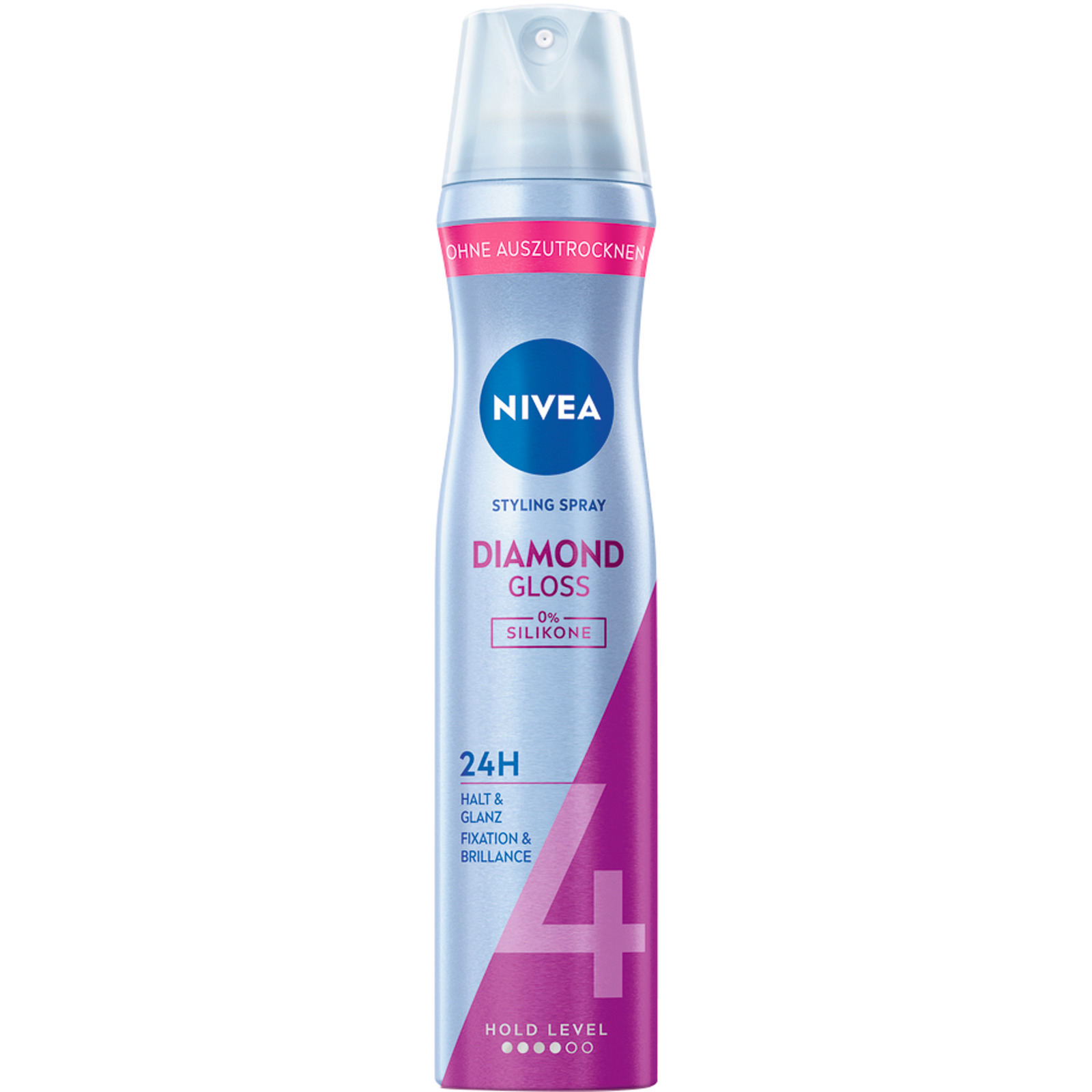Nivea Diamond Gloss Styling Spray 2 x 250 ml