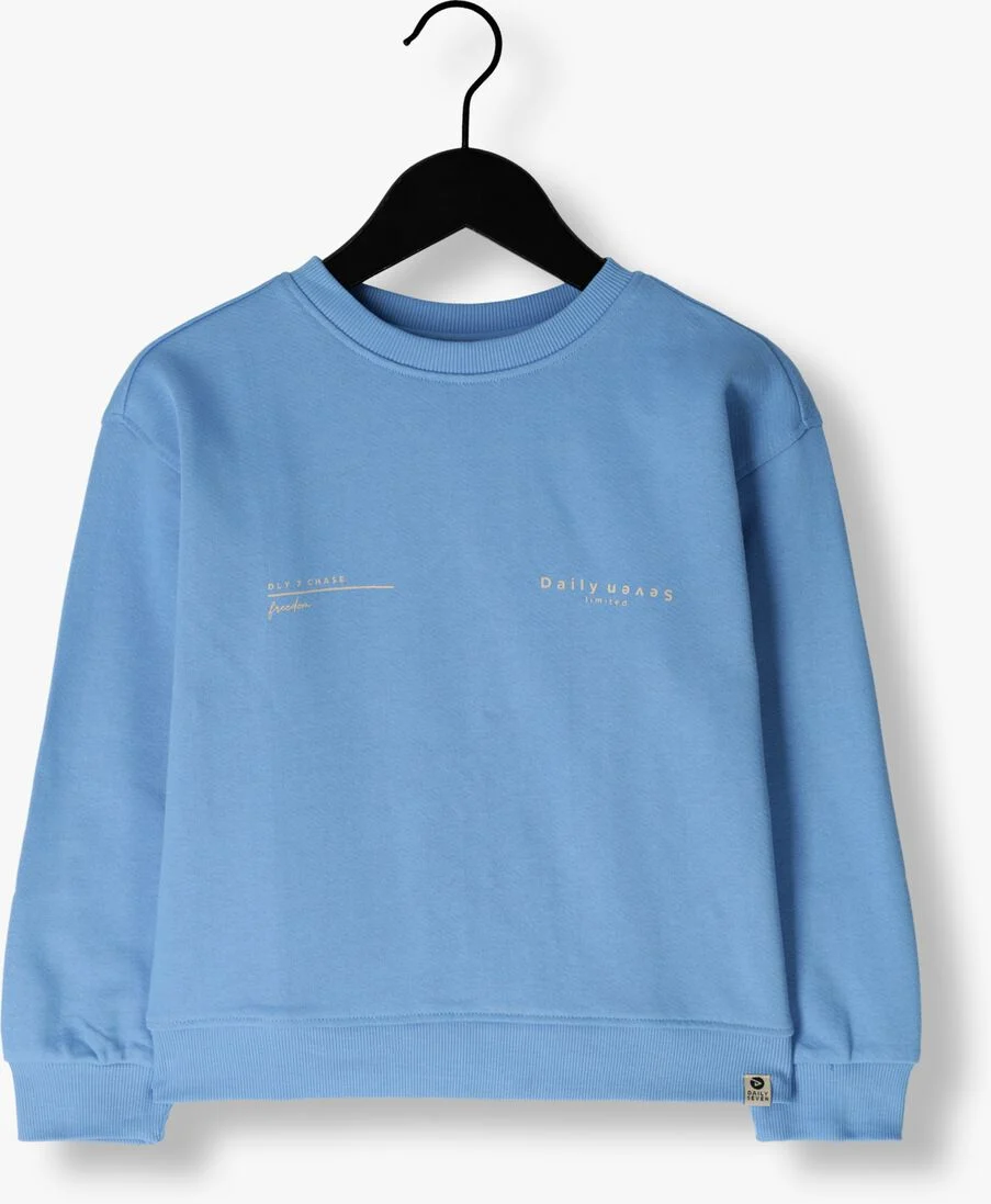 DAILY7 blauwe daily7 sweater sweater oversized dly7