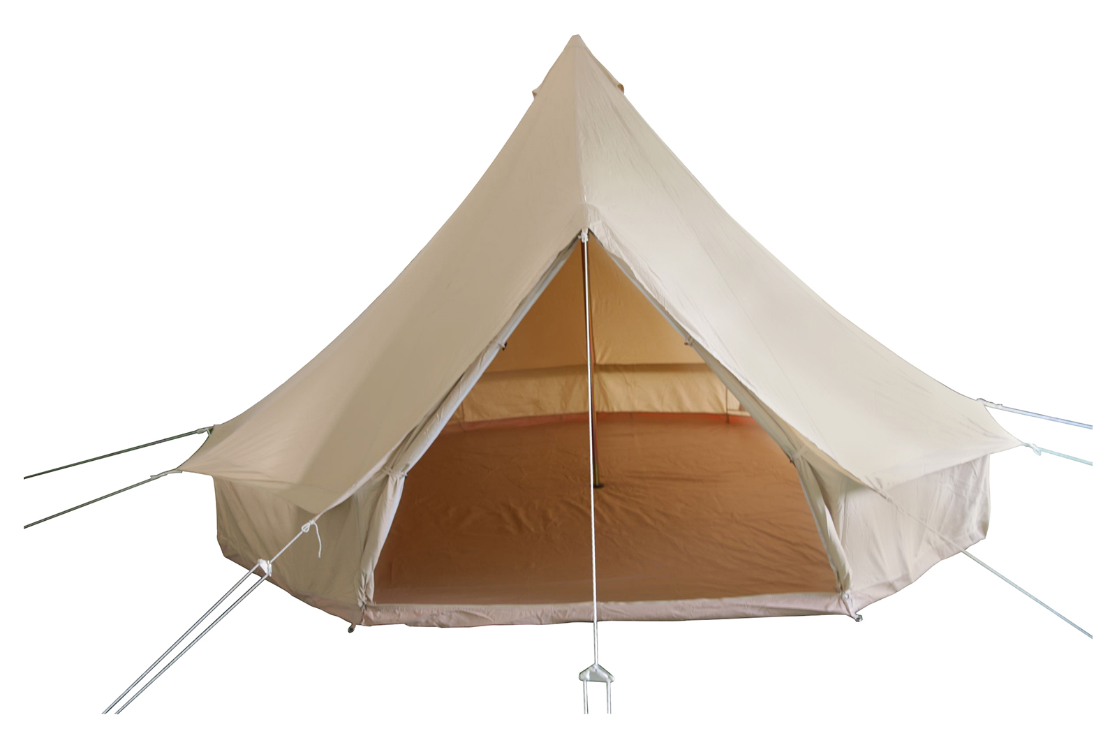 Green telt Glamping telt i vanntett canvas. Ø600 cm