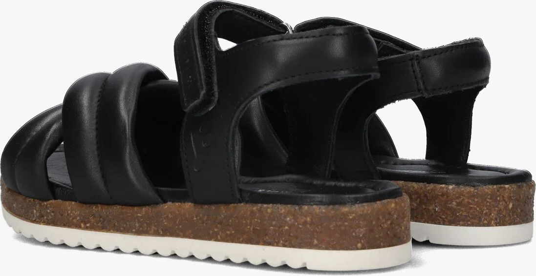 JOCHIE & FREAKS zwarte jochie & freaks sandalen blossom