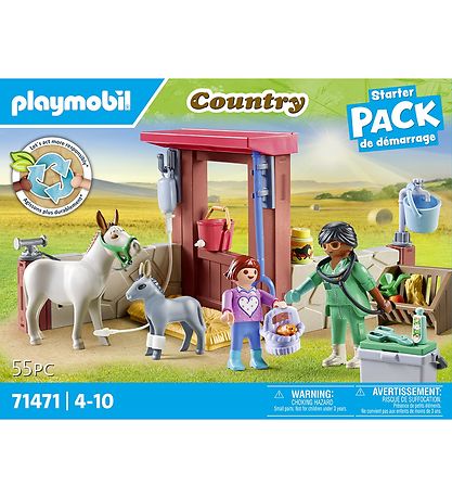 Playmobil Country - Veterin?rmission med ?slerne - 71471 - 55 De