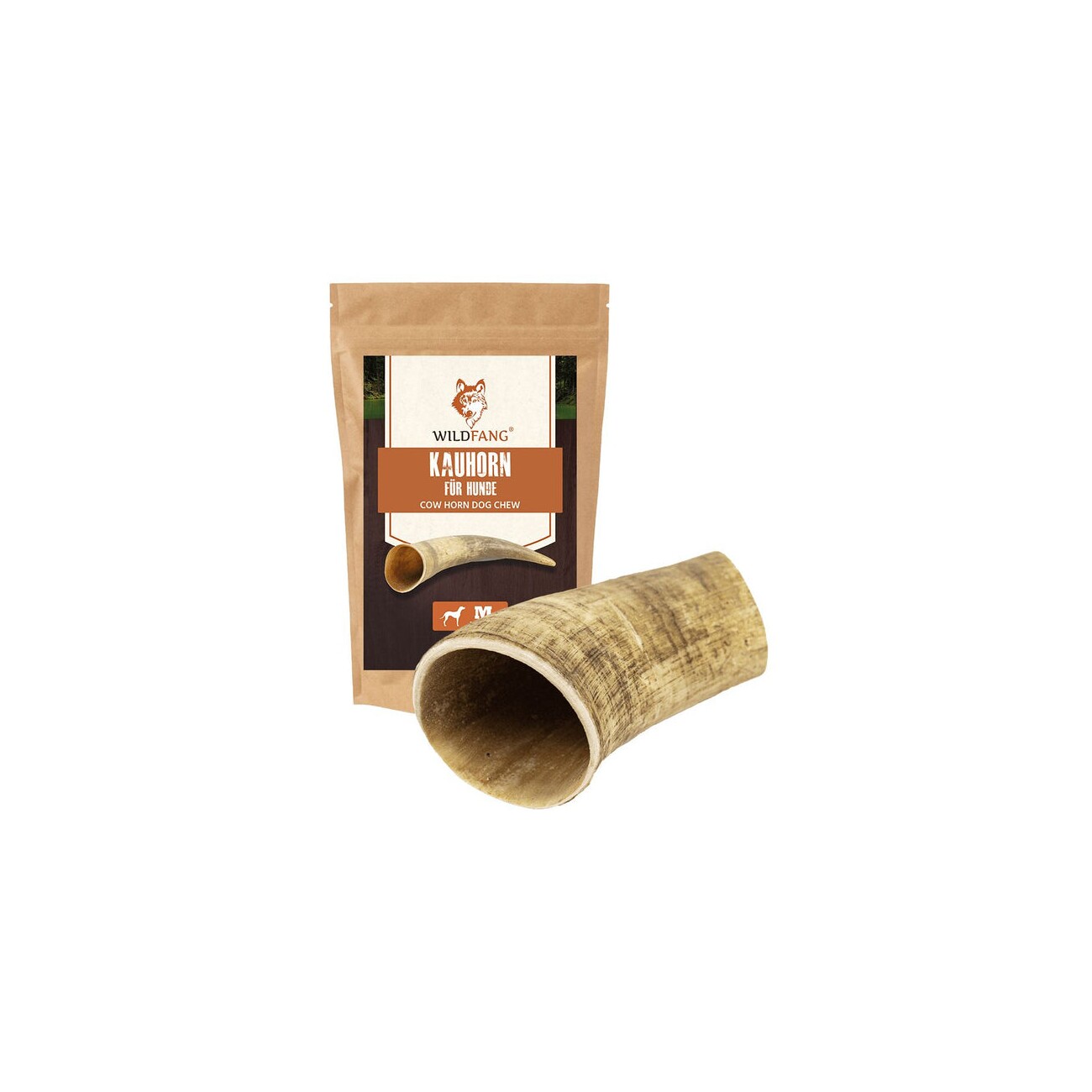 Wildfang ® Kauhorn vom Rind 1 M