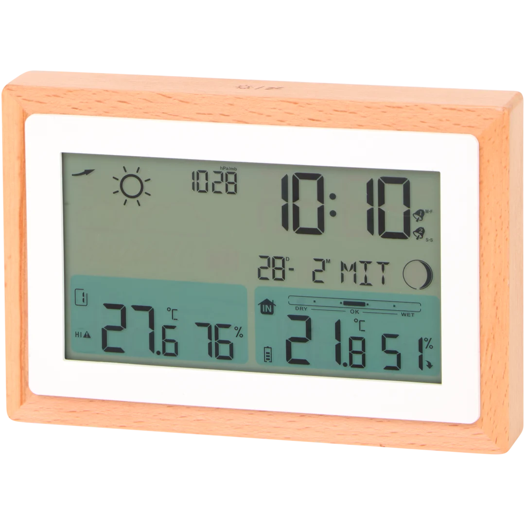 Nor-Tec draadloos weerstation 15 x 2,5 x 10 cm