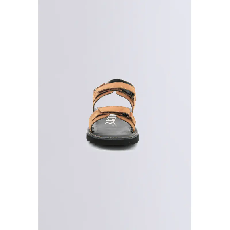 Kick neos Camel SANDALES Cuir Homme