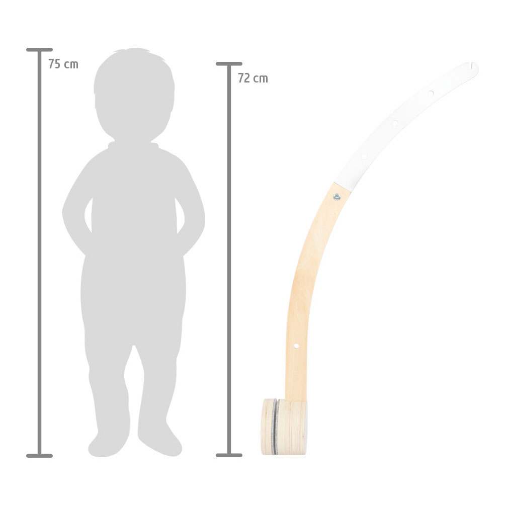 Small Foot - Houten Houder Baby Mobiel Zeekust