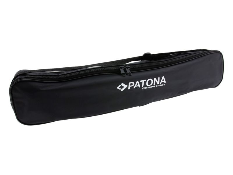 Patona Stativ GEZI DV EASY 140 SET Vielseitiges und leichtes Kunststoffstativ mit Kopf