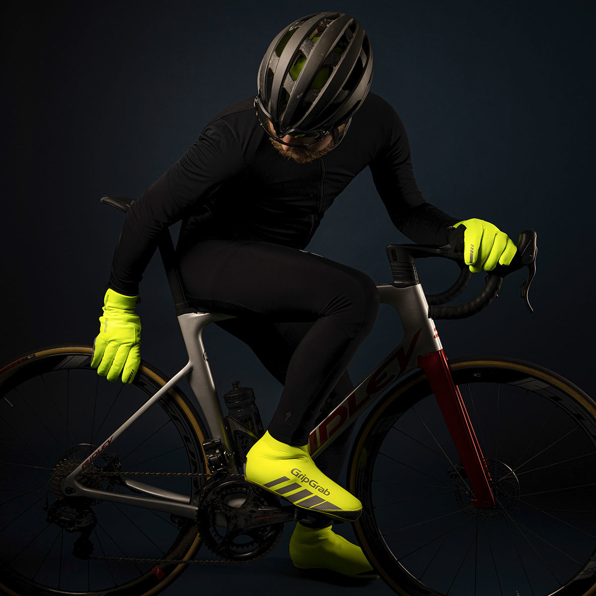GripGrab Polaris 2 Waterproof Winter Fietshandschoenen Hi-Vis Geel