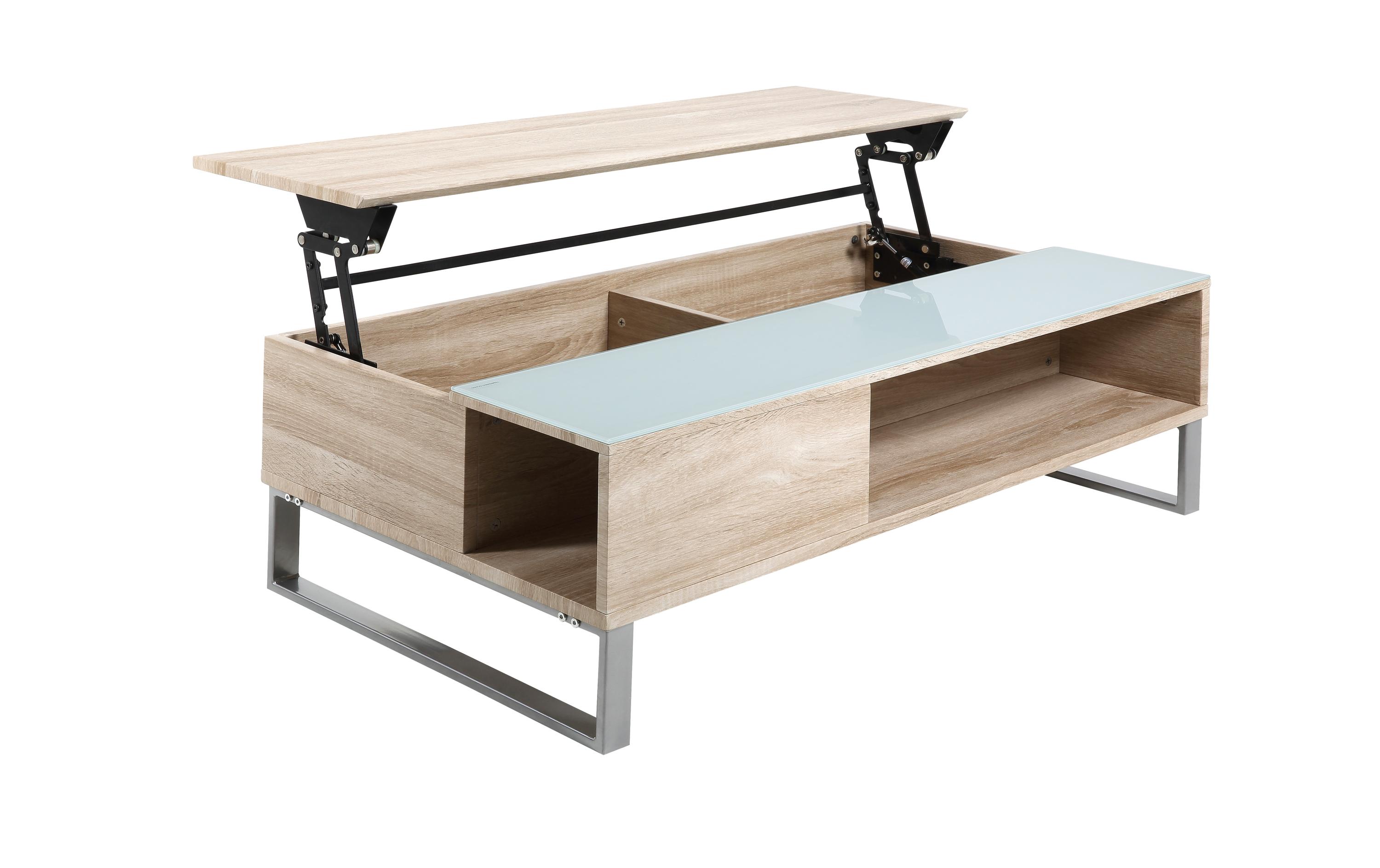Couchtisch Azalea Grau/Nature<br>Wohnzimmertisch