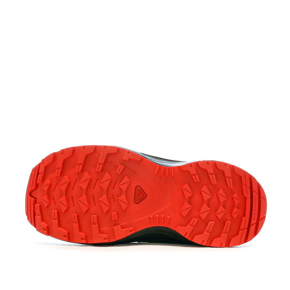 Salomon Baskets Grise/Rouge Garçon Salomon Xa Pro V8