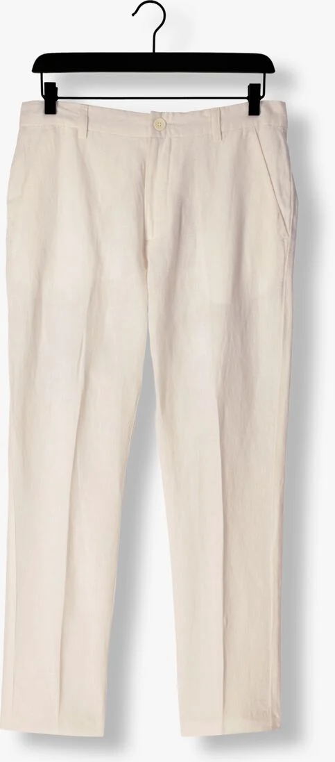 SELECTED HOMME beige selected homme pantalon slh196-straight mads linen pant