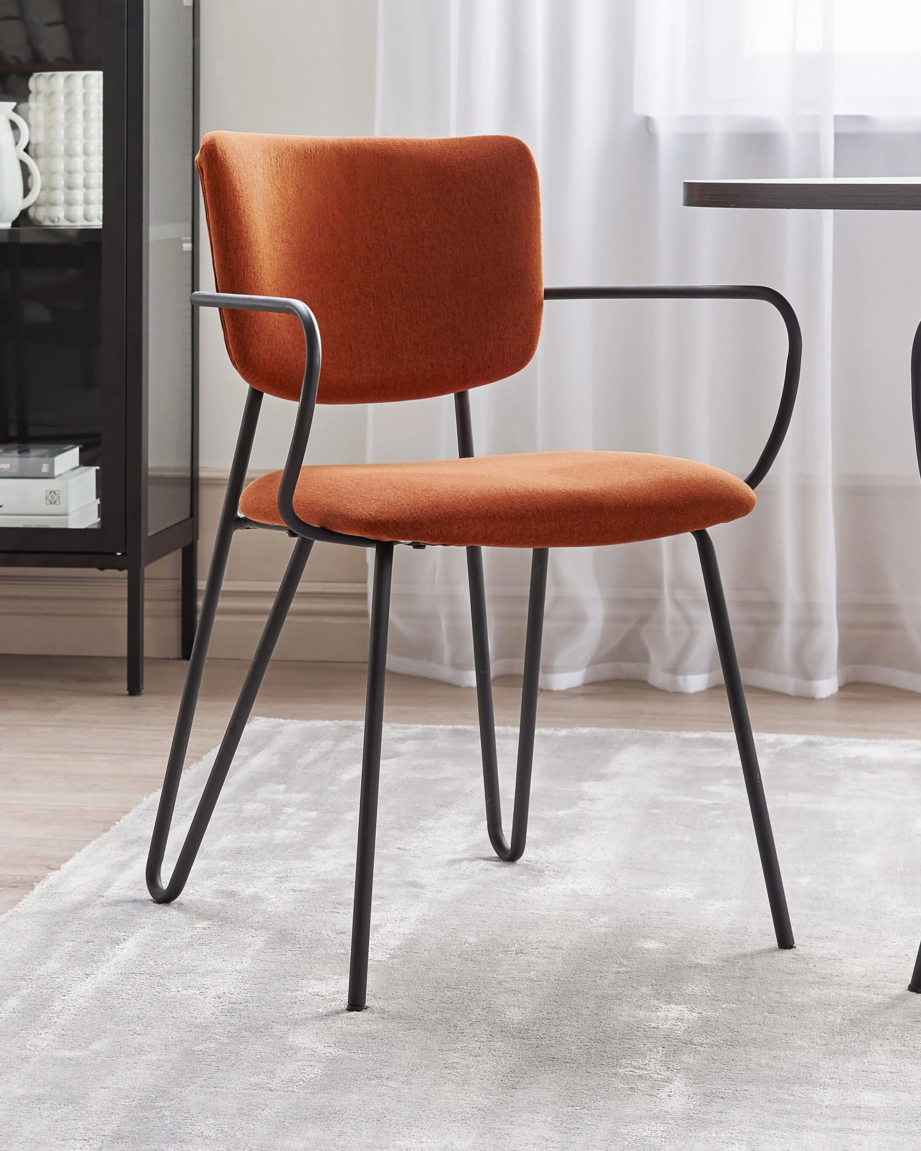 Set van 2 eetkamerstoelen ELKO Oranje