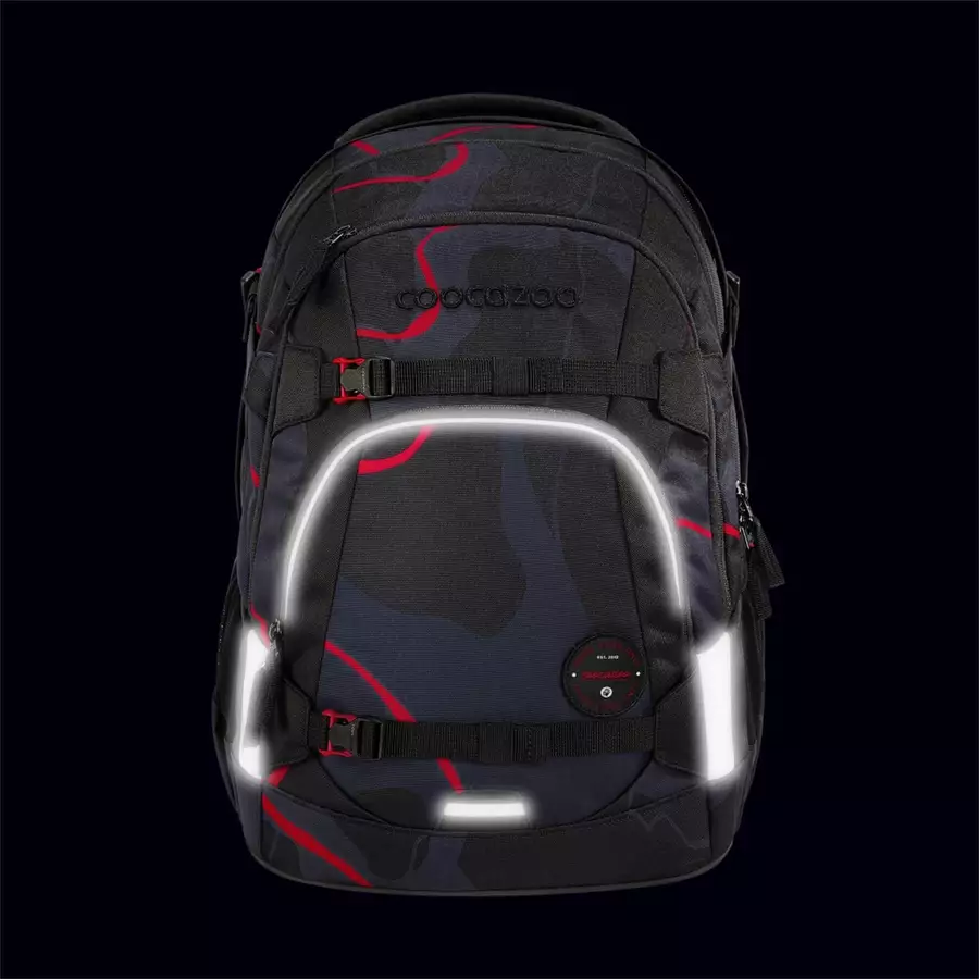 Coocazoo Mate - Schulrucksack 44 cm Lava Lines