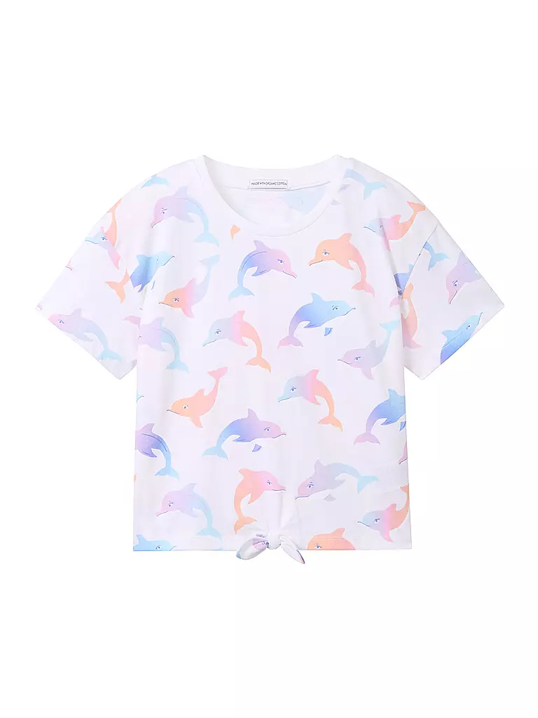 TOM TAILOR Mädchen T-Shirt  weiss