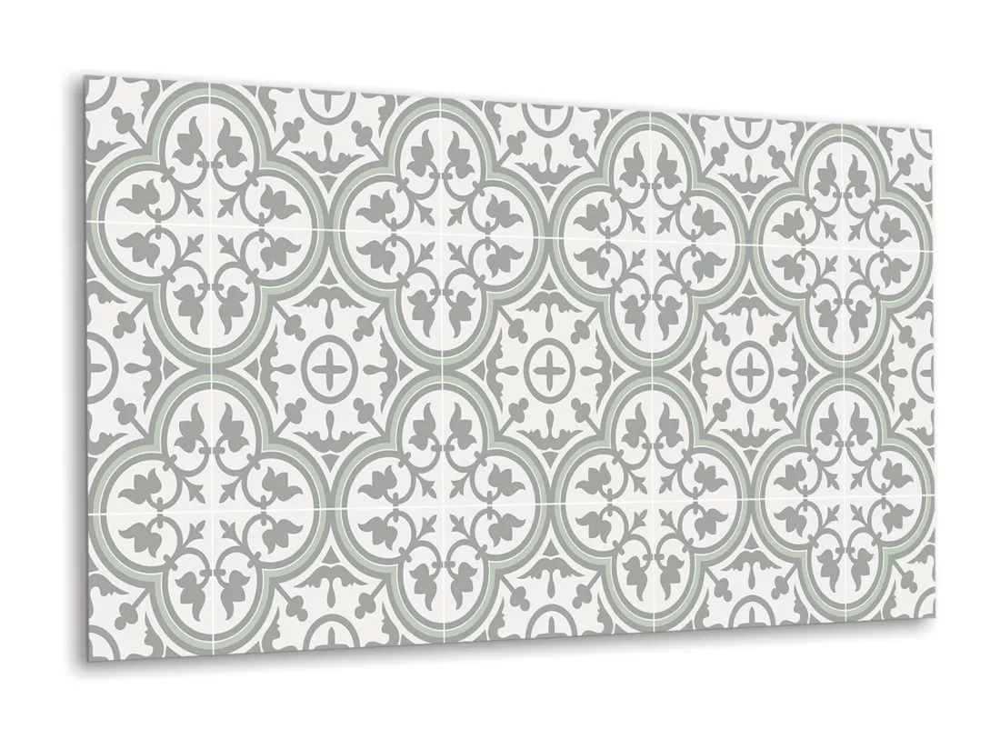Panneaux muraux en vinyle, Planches en vinyle adhésives - 100x50 cm - Motifs floraux